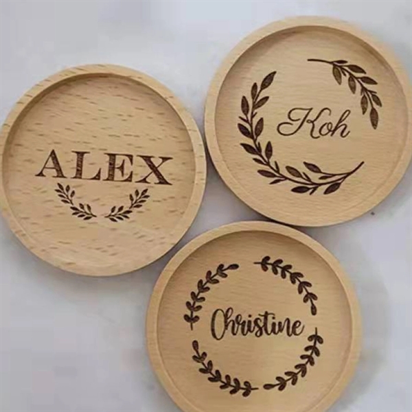 Wooden Drink Coaster - Wooden Drink Coaster - Image 3 of 4