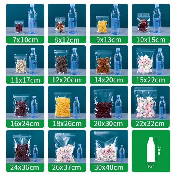 Transparent Sealed Food Dried Fruit Plastic Bag - Transparent Sealed Food Dried Fruit Plastic Bag - Image 1 of 1