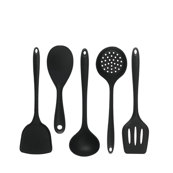 5pcs Silicone Cooking Utensil Set - 5pcs Silicone Cooking Utensil Set - Image 1 of 4