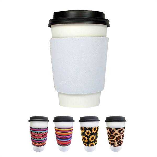 Neoprene Anti-Scald Coffee Cup Holder - Neoprene Anti-Scald Coffee Cup Holder - Image 1 of 1