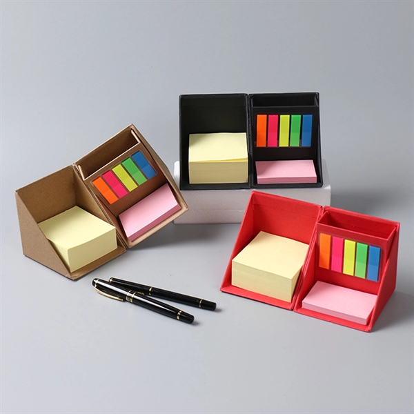 Eco-Friendly Cube Shape Sticky Notes Memo Set - Eco-Friendly Cube Shape Sticky Notes Memo Set - Image 3 of 3