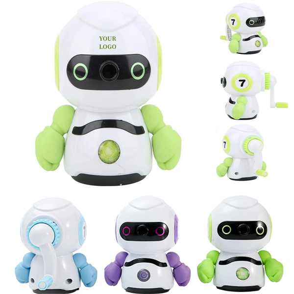 Cute Cartoon Robot Pencil Sharpener - Cute Cartoon Robot Pencil Sharpener - Image 0 of 3