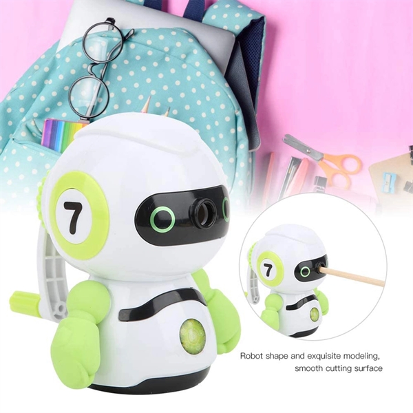 Cute Cartoon Robot Pencil Sharpener - Cute Cartoon Robot Pencil Sharpener - Image 1 of 3
