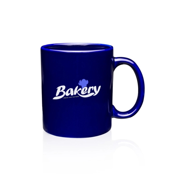 11 oz. Traditional Ceramic Custom Mugs - 11 oz. Traditional Ceramic Custom Mugs - Image 1 of 8