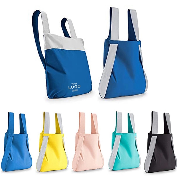 Canvas Tote Bag Backpack - Canvas Tote Bag Backpack - Image 0 of 3