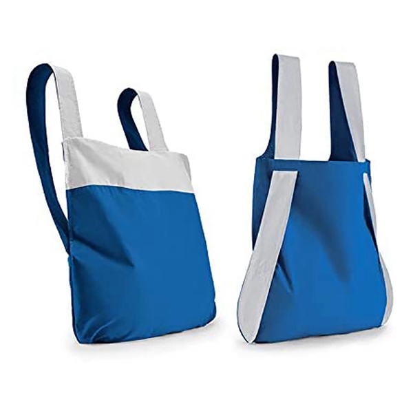 Canvas Tote Bag Backpack - Canvas Tote Bag Backpack - Image 2 of 3