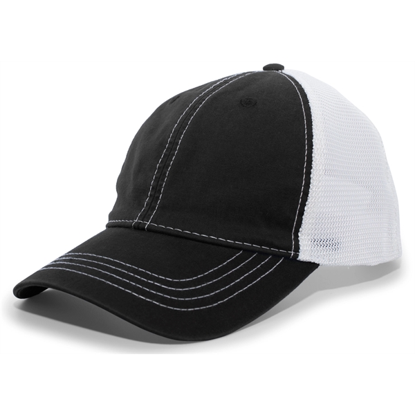 Vintage Trucker Snapback Cap - Vintage Trucker Snapback Cap - Image 3 of 12