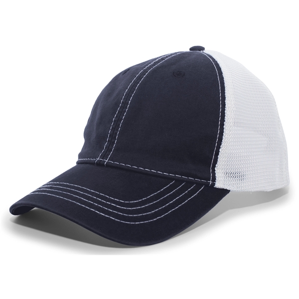 Vintage Trucker Snapback Cap - Vintage Trucker Snapback Cap - Image 5 of 12