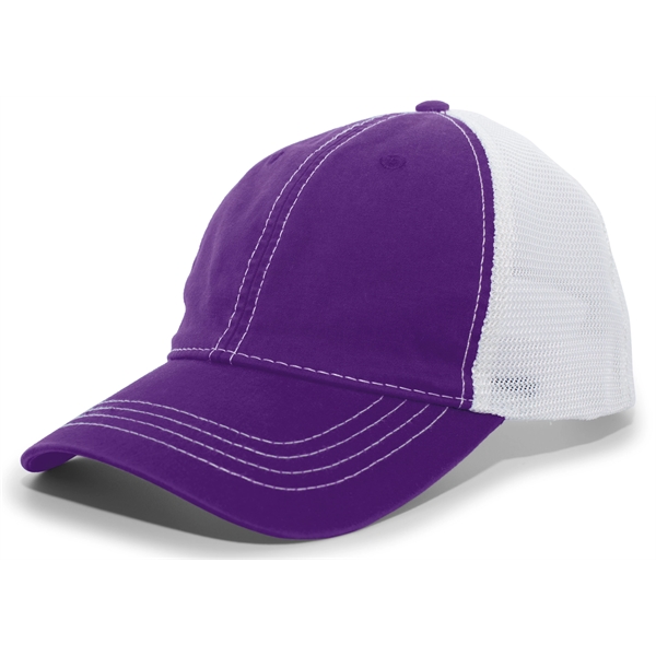 Vintage Trucker Snapback Cap - Vintage Trucker Snapback Cap - Image 6 of 12