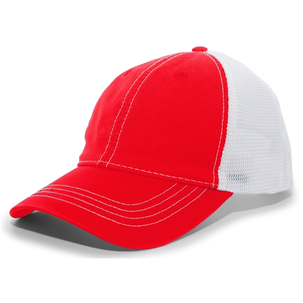 Vintage Trucker Snapback Cap - Vintage Trucker Snapback Cap - Image 7 of 12