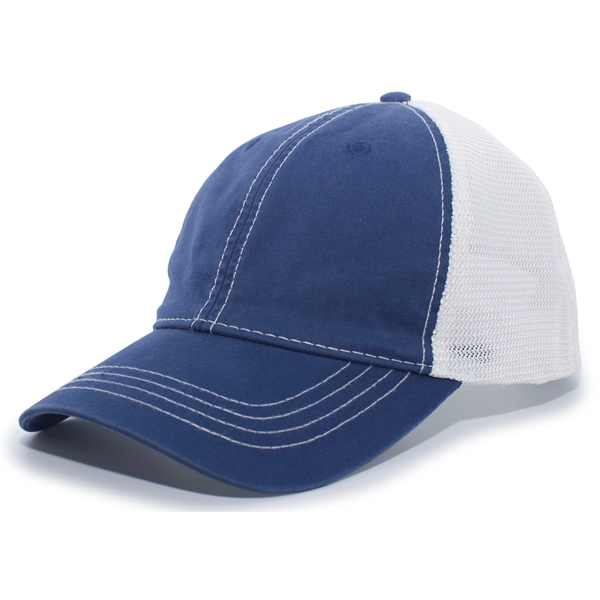 Vintage Trucker Snapback Cap - Vintage Trucker Snapback Cap - Image 8 of 12