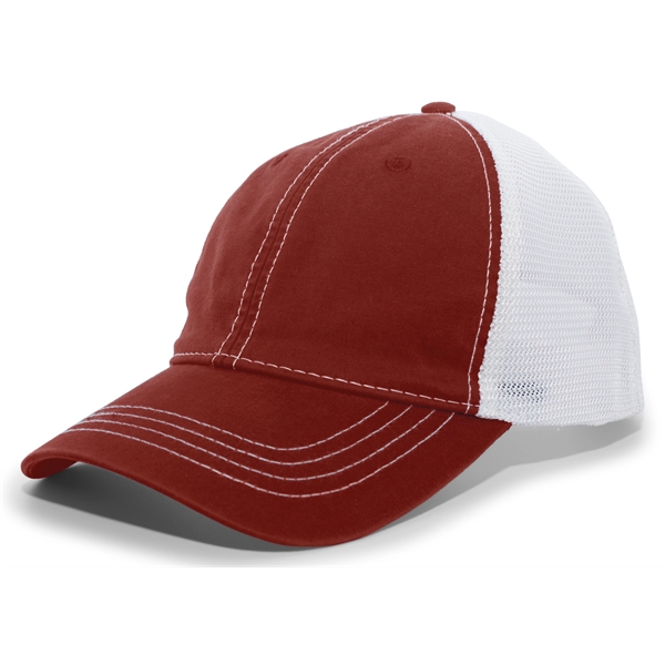 Vintage Trucker Snapback Cap - Vintage Trucker Snapback Cap - Image 9 of 12