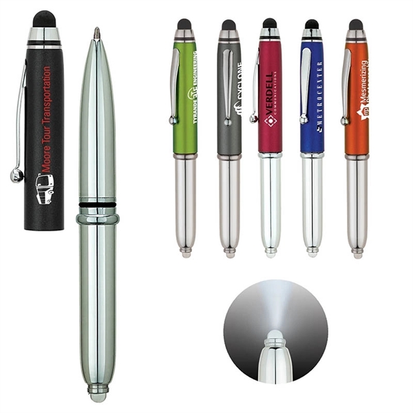 Volt Ballpoint Pen / Stylus / LED Light - Volt Ballpoint Pen / Stylus / LED Light - Image 0 of 7