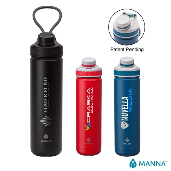 Manna™ 26 oz. Ranger Powder Coated Steel Bottle - Manna™ 26 oz. Ranger Powder Coated Steel Bottle - Image 3 of 23