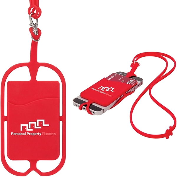 Mercado Silicone Phone Lanyard - Mercado Silicone Phone Lanyard - Image 3 of 3