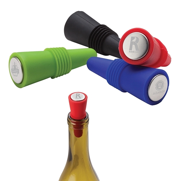 Bonito Silicone Wine Stopper - Bonito Silicone Wine Stopper - Image 3 of 7