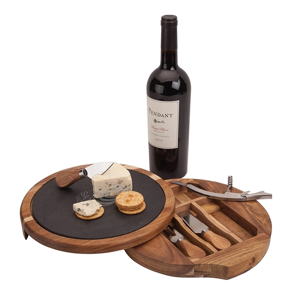 Normandy Cheese/Wine Charcuterie Set - Normandy Cheese/Wine Charcuterie Set - Image 4 of 4