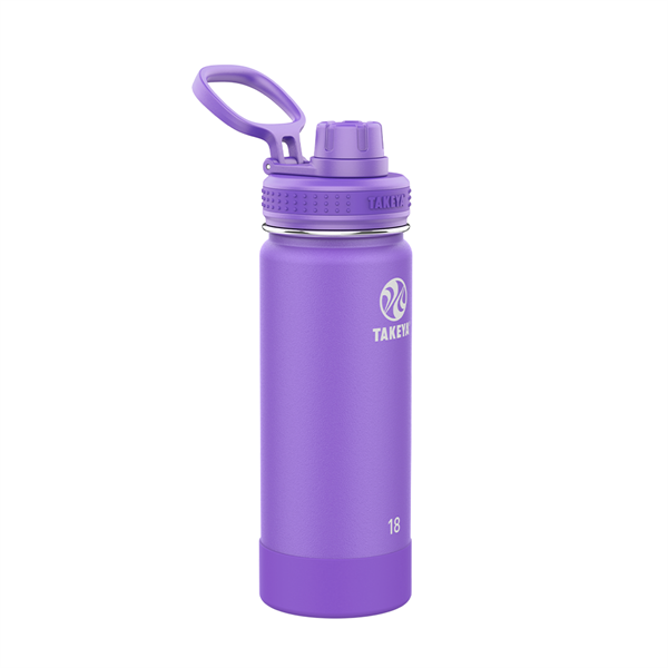 Takeya 18oz Actives Water Bottle With Spout Lid - Takeya 18oz Actives Water Bottle With Spout Lid - Image 1 of 10