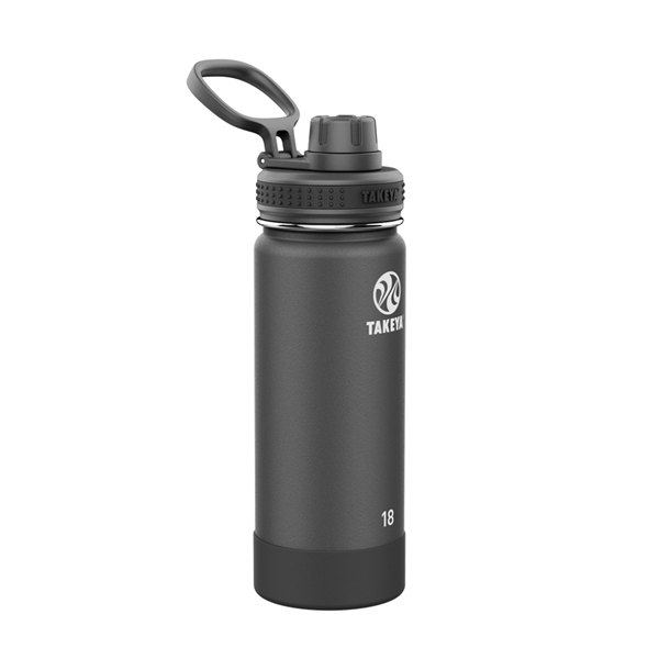 Takeya 18oz Actives Water Bottle With Spout Lid - Takeya 18oz Actives Water Bottle With Spout Lid - Image 2 of 10