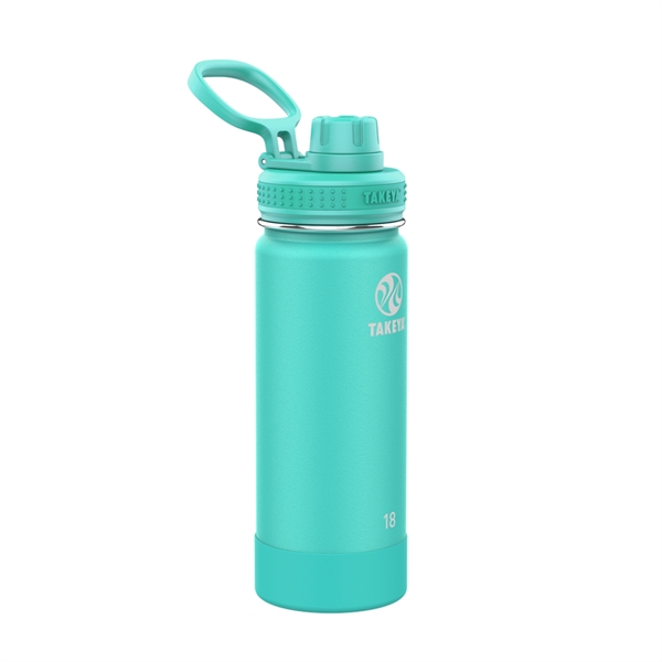 Takeya 18oz Actives Water Bottle With Spout Lid - Takeya 18oz Actives Water Bottle With Spout Lid - Image 4 of 10