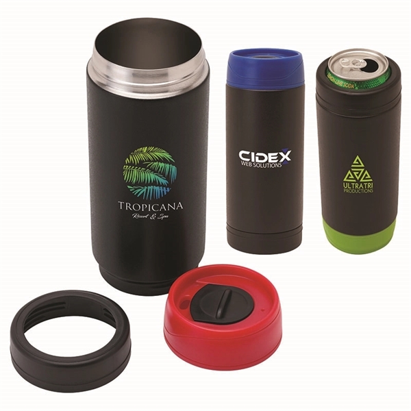 Frosty 18oz. Double Wall Steel Tumbler/Cooler - Frosty 18oz. Double Wall Steel Tumbler/Cooler - Image 0 of 3