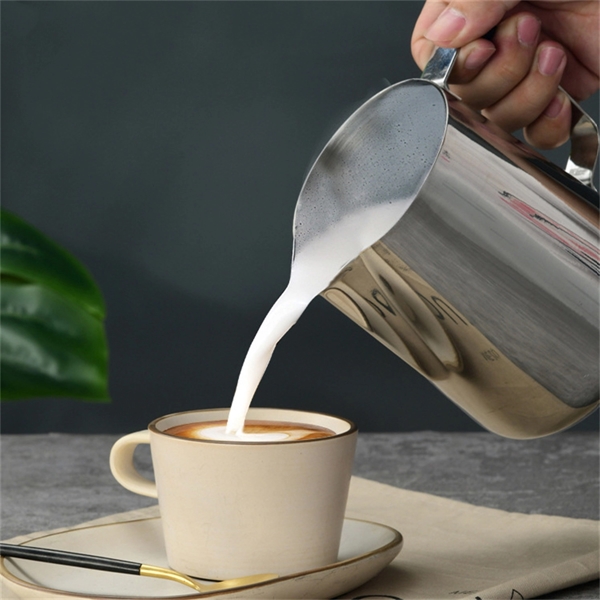 304 Stainless Steel Espresso Milk Frothing Pitcher - 304 Stainless Steel Espresso Milk Frothing Pitcher - Image 4 of 4