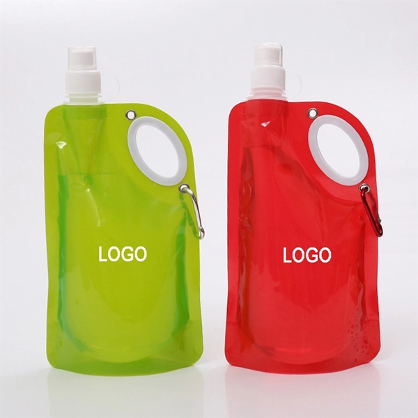 28.7oz Outdoor Foldable Drinking Water Bags - 28.7oz Outdoor Foldable Drinking Water Bags - Image 1 of 2