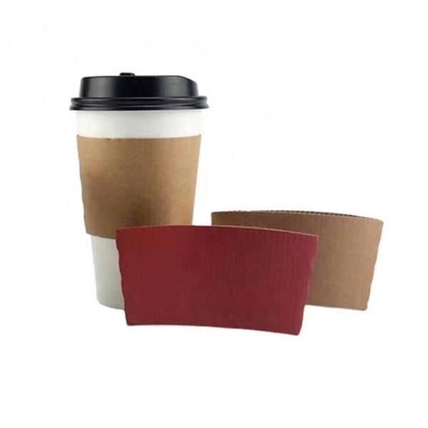 16OZ Paper Coffee Cup Sleeve - 16OZ Paper Coffee Cup Sleeve - Image 1 of 3
