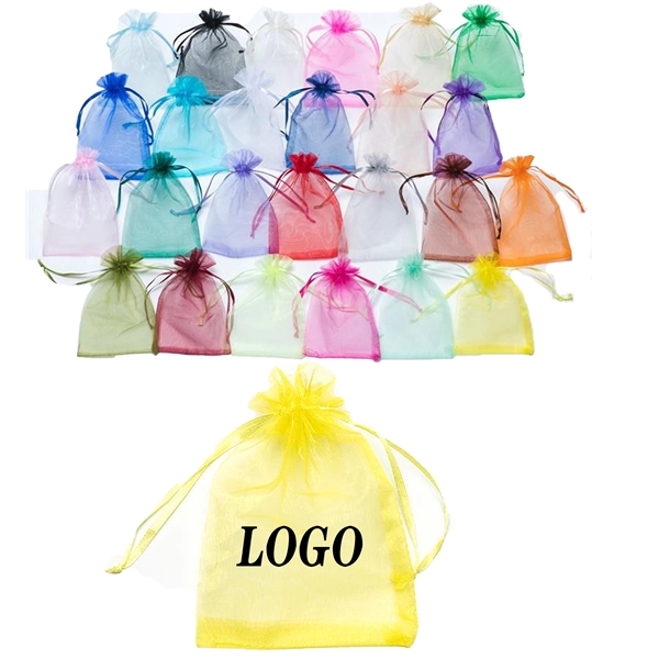Organza Gift Drawstring Bag - Organza Gift Drawstring Bag - Image 0 of 5