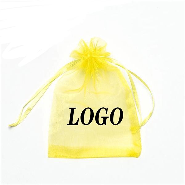 Organza Gift Drawstring Bag - Organza Gift Drawstring Bag - Image 4 of 5