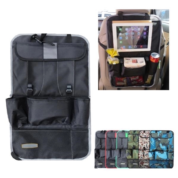 Car Backseat Organizer Multifunctional Foldable Storage Bag - Car Backseat Organizer Multifunctional Foldable Storage Bag - Image 3 of 3