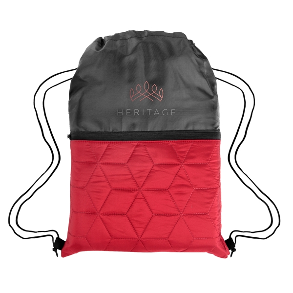 Heritage Quilted Drawstring Bag - Heritage Quilted Drawstring Bag - Image 2 of 9