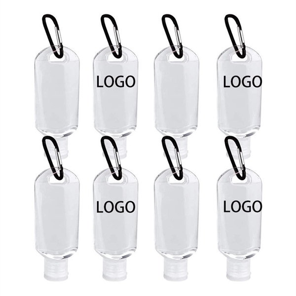 Dispenser Bottle with Carabiner - Dispenser Bottle with Carabiner - Image 0 of 1