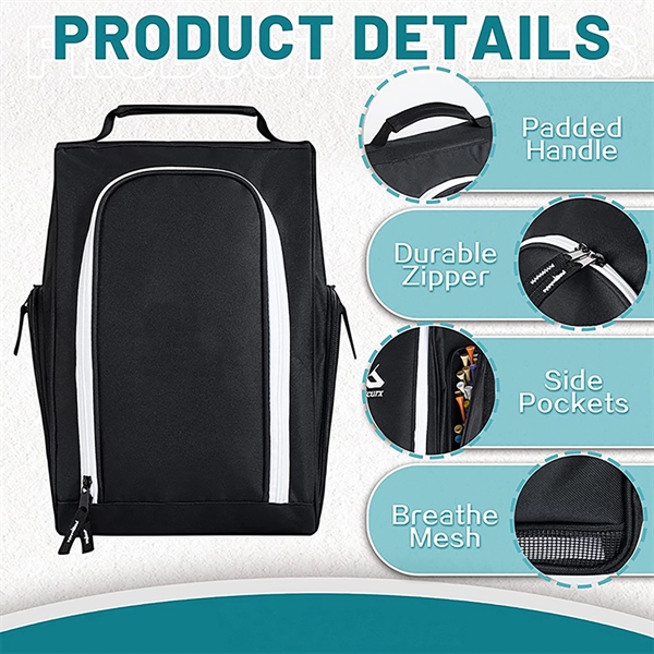 Portable Golf Shoe Bag - Portable Golf Shoe Bag - Image 3 of 8