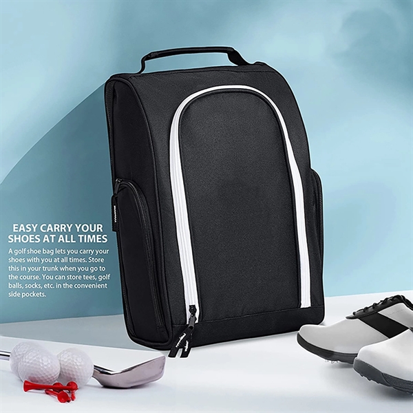 Portable Golf Shoe Bag - Portable Golf Shoe Bag - Image 5 of 8