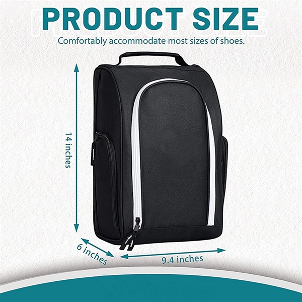 Portable Golf Shoe Bag - Portable Golf Shoe Bag - Image 7 of 8