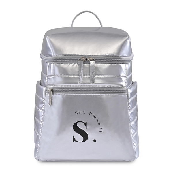 Aviana™ Metallics Mini Backpack Cooler - Aviana™ Metallics Mini Backpack Cooler - Image 4 of 8