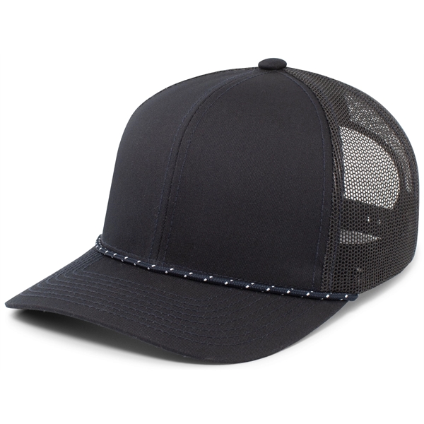 Trucker Snapback Braid Cap - Trucker Snapback Braid Cap - Image 3 of 18
