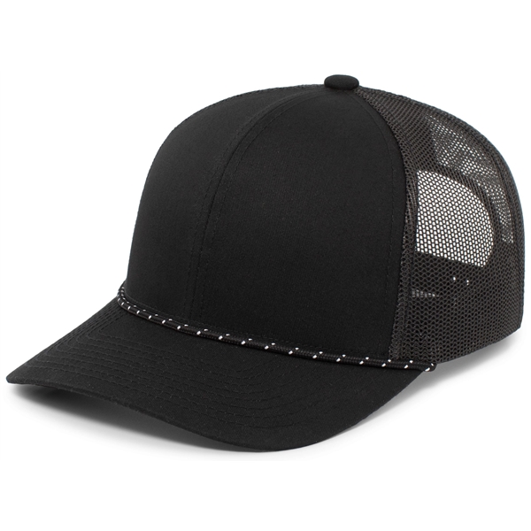 Trucker Snapback Braid Cap - Trucker Snapback Braid Cap - Image 9 of 18