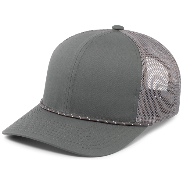 Trucker Snapback Braid Cap - Trucker Snapback Braid Cap - Image 10 of 18