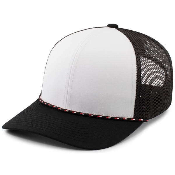 Trucker Snapback Braid Cap - Trucker Snapback Braid Cap - Image 14 of 18