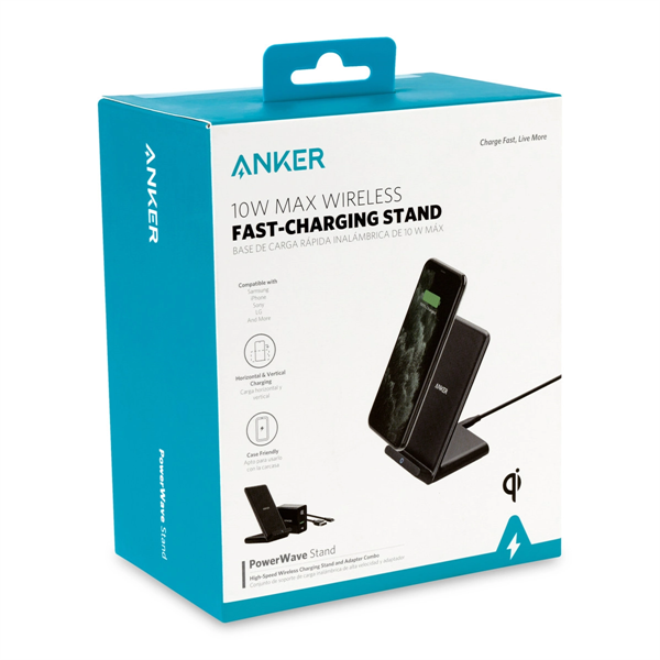 Anker® PowerWave 10W Stand with Charger - Anker® PowerWave 10W Stand with Charger - Image 2 of 4