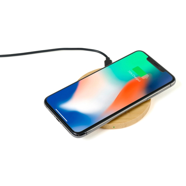 Auden Bamboo Wireless Charger - Auden Bamboo Wireless Charger - Image 1 of 6
