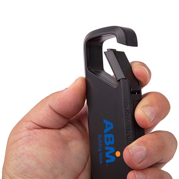 2-Watt Waterproof Bluetooth Speaker with Built-In Carabiner - 2-Watt Waterproof Bluetooth Speaker with Built-In Carabiner - Image 3 of 6
