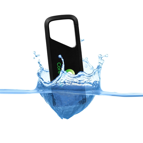 2-Watt Waterproof Bluetooth Speaker with Built-In Carabiner - 2-Watt Waterproof Bluetooth Speaker with Built-In Carabiner - Image 2 of 6