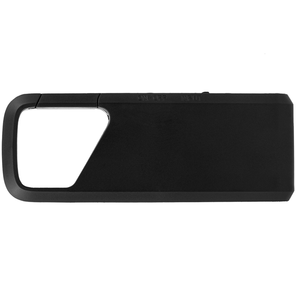 2-Watt Waterproof Bluetooth Speaker with Built-In Carabiner - 2-Watt Waterproof Bluetooth Speaker with Built-In Carabiner - Image 6 of 6