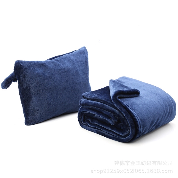 Zipper Car Travel Blanket With Bag - Zipper Car Travel Blanket With Bag - Image 3 of 3