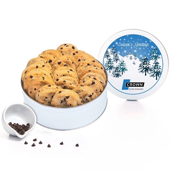 Custom Fresh Beginnings Chocolate Chip Gourmet Cookie Tin