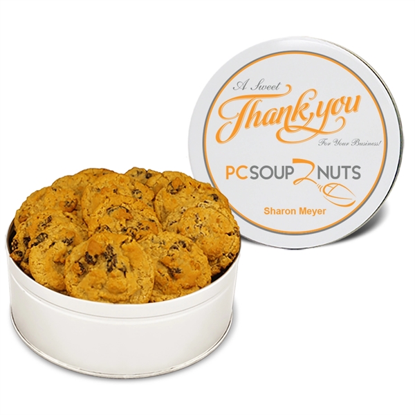 Custom Fresh Beginnings Oatmeal Raisin Cookie Tin