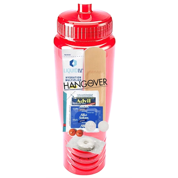 Hangover Kit with Water Bottle - Hangover Kit with Water Bottle - Image 3 of 6